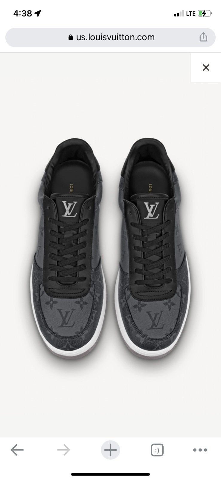 Louis Vuitton Louis Vuitton Rivoli Sneaker Size US 11 / EU 44 - 3 Thumbnail