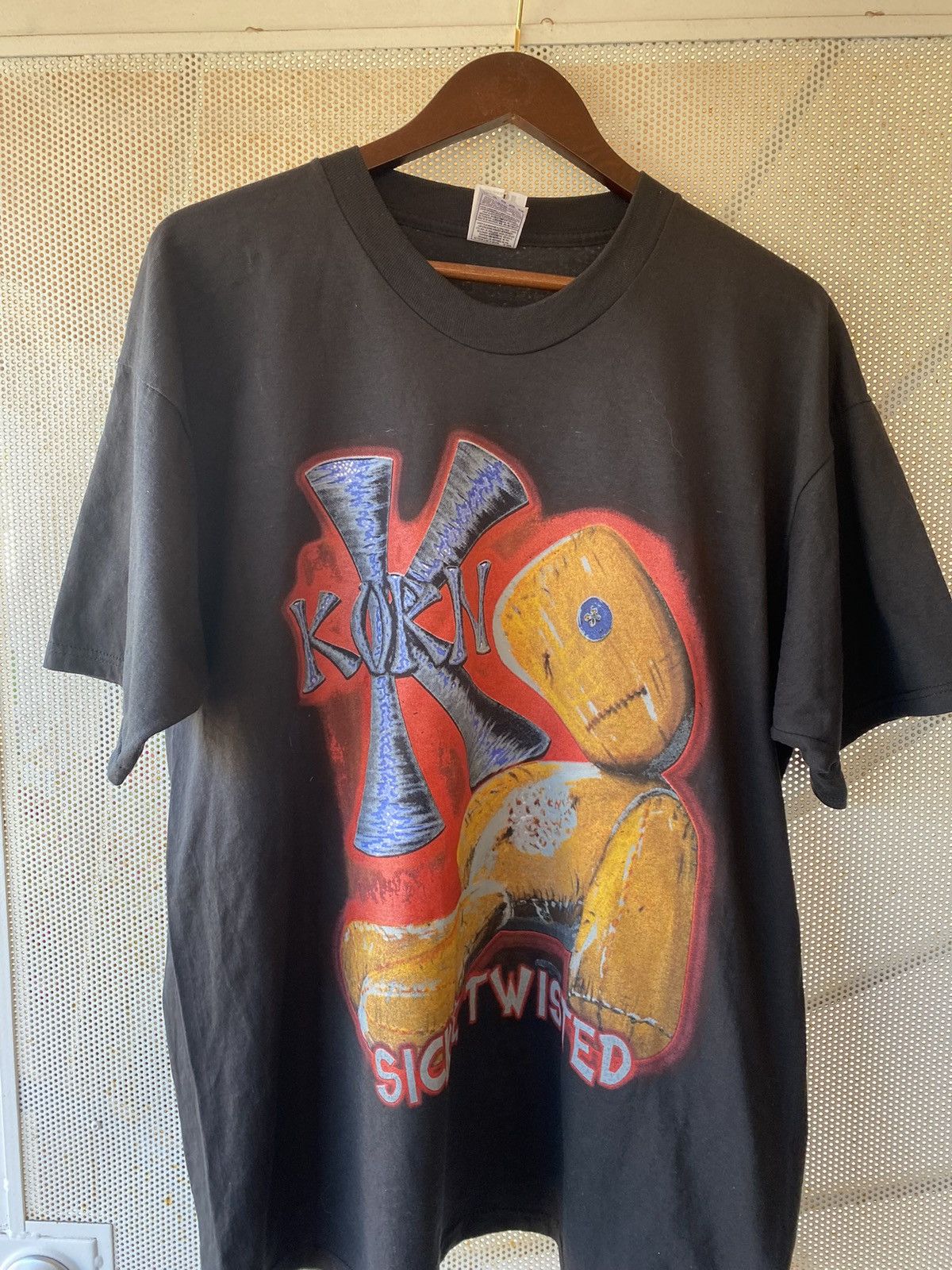 Vintage Korn vintage sick & twisted DEADSTOCK condition size Xl 