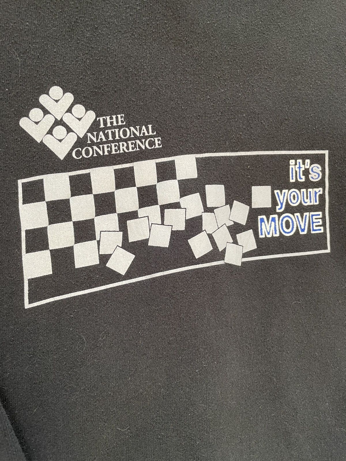 Vintage Vintage 90s National Chess Conference Crewneck XL Size US XL / EU 56 / 4 - 2 Thumbnail