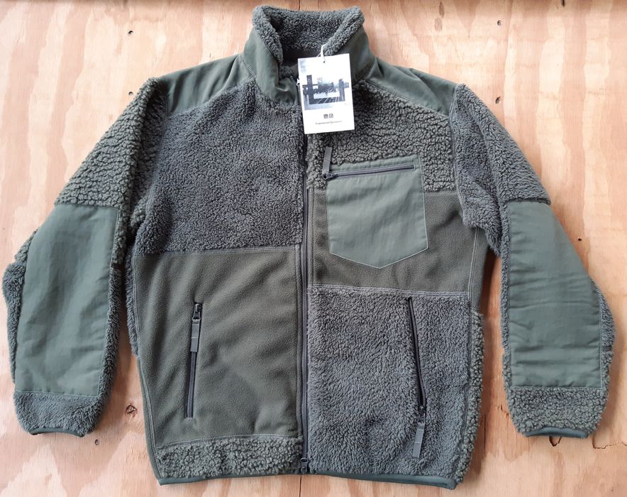 Uniqlo x engineered garments best sale fleece combination jacket olive