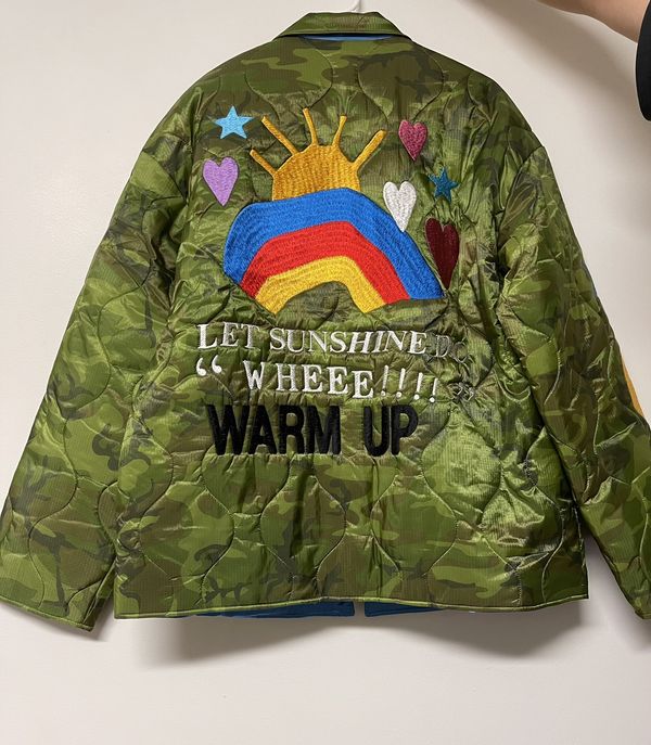 Cactus Plant Flea Market lysergic camo jacket | Grailed