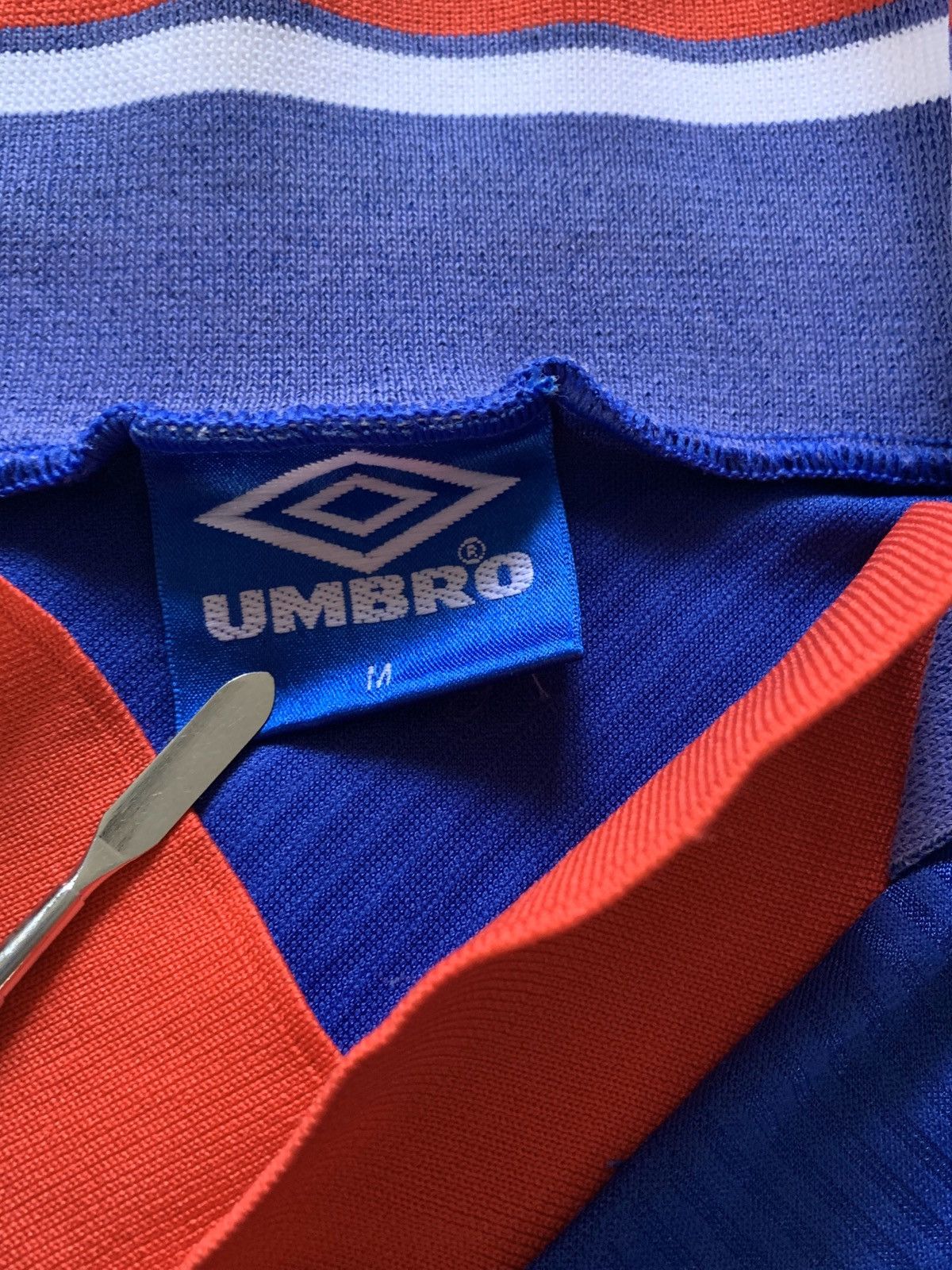 Umbro × Vintage Vtg 93-94 Chelsea Amiga Home Jersey FA Cup Size US M / EU 48-50 / 2 - 6 Thumbnail