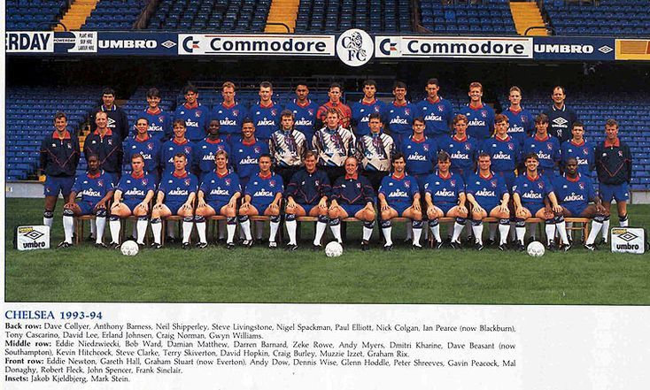 Umbro × Vintage Vtg 93-94 Chelsea Amiga Home Jersey FA Cup Size US M / EU 48-50 / 2 - 1 Thumbnail