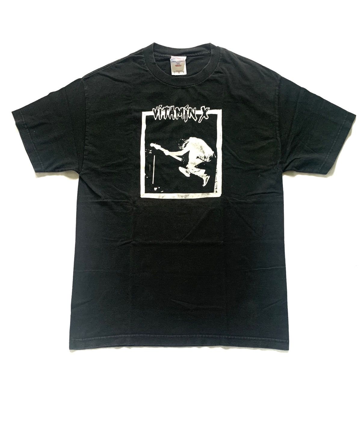 Band Tees × Vintage Vintage 90’s / 00’s Vitamin X Dutch Hardcore Punk Size US L / EU 52-54 / 3 - 1 Thumbnail