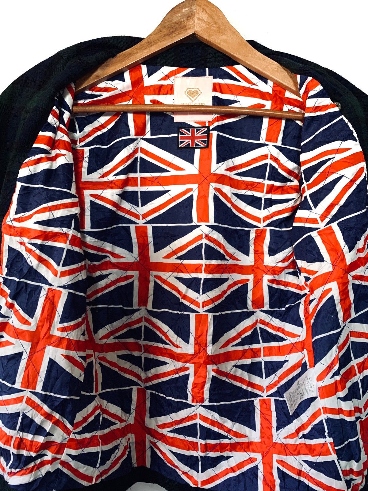 Japanese Brand Super Lovers Punk Style Bondage Jacket Union Jack Flag Size US S / EU 44-46 / 1 - 4 Thumbnail