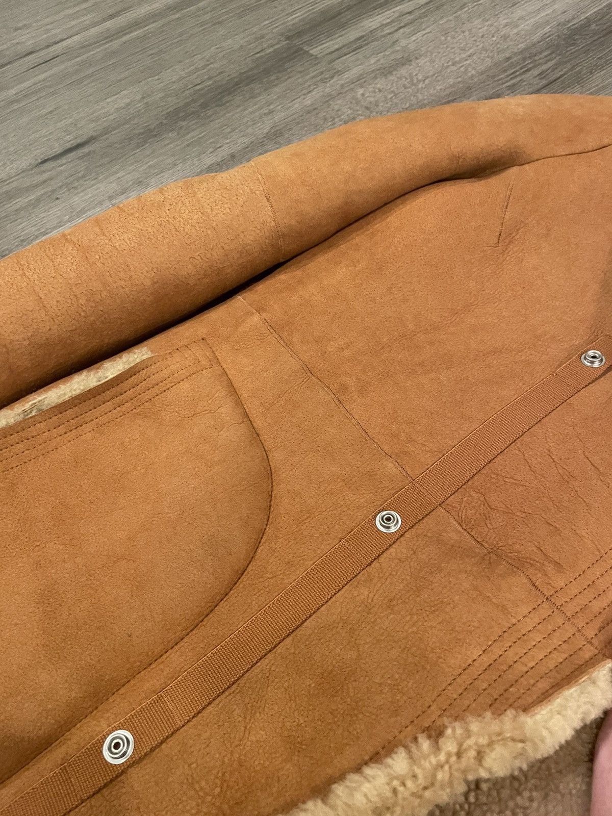 Rick Owens Runway f/w 2019 Larry reversible shearling!! Size US S / EU 44-46 / 1 - 5 Thumbnail