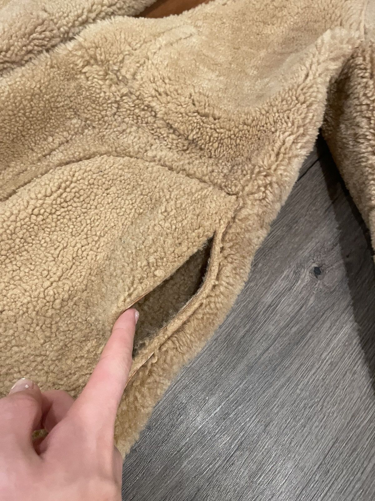 Rick Owens Runway f/w 2019 Larry reversible shearling!! Size US S / EU 44-46 / 1 - 12 Thumbnail