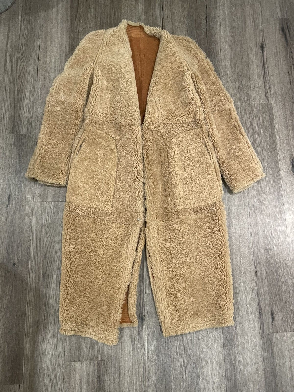 Rick Owens Runway f/w 2019 Larry reversible shearling!! Size US S / EU 44-46 / 1 - 10 Thumbnail