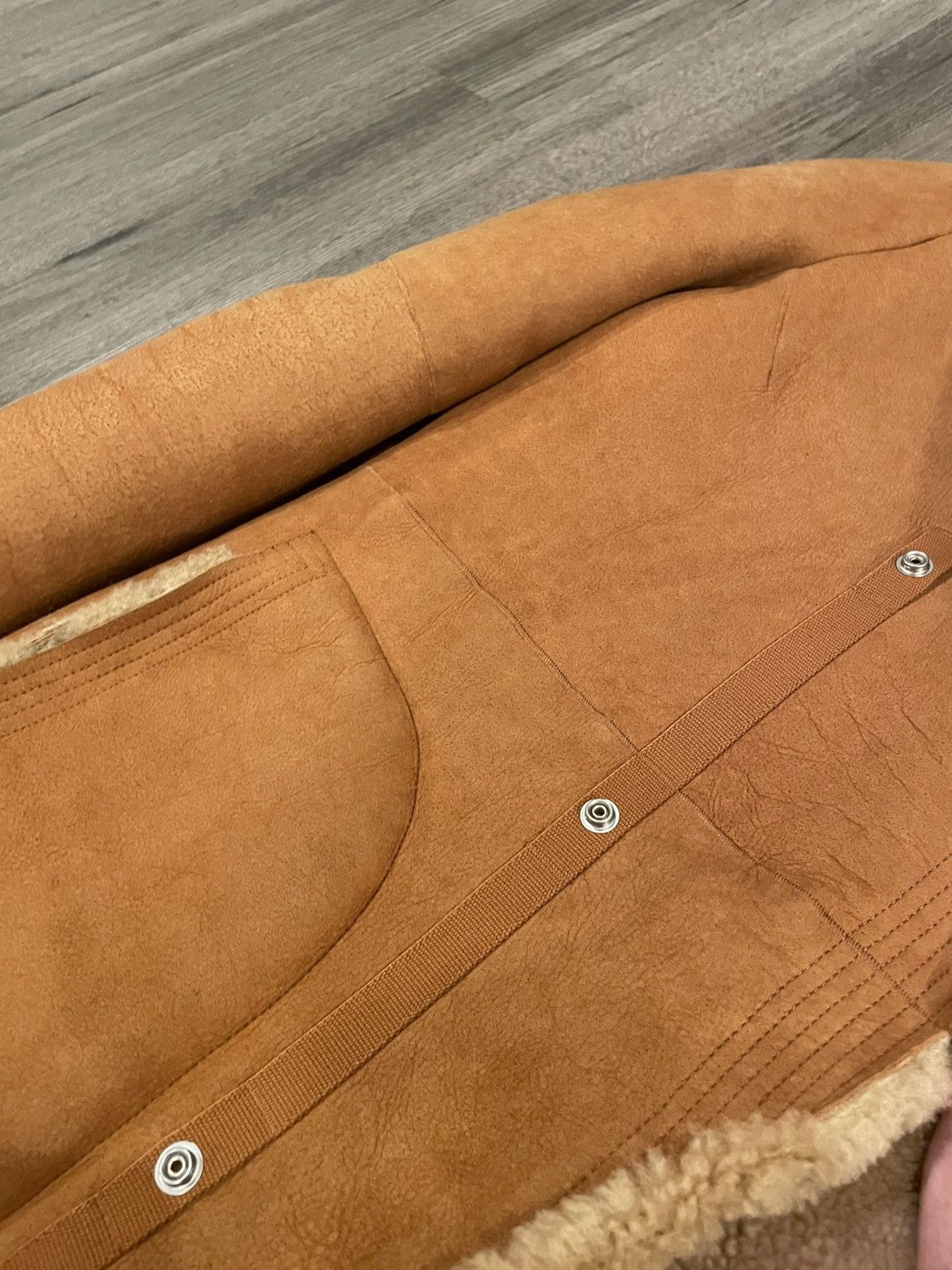 Rick Owens Runway f/w 2019 Larry reversible shearling!! Size US S / EU 44-46 / 1 - 4 Thumbnail