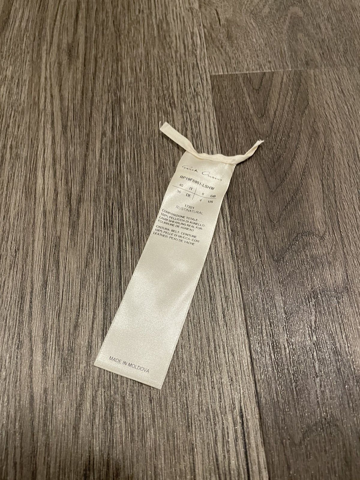 Rick Owens Runway f/w 2019 Larry reversible shearling!! Size US S / EU 44-46 / 1 - 15 Thumbnail