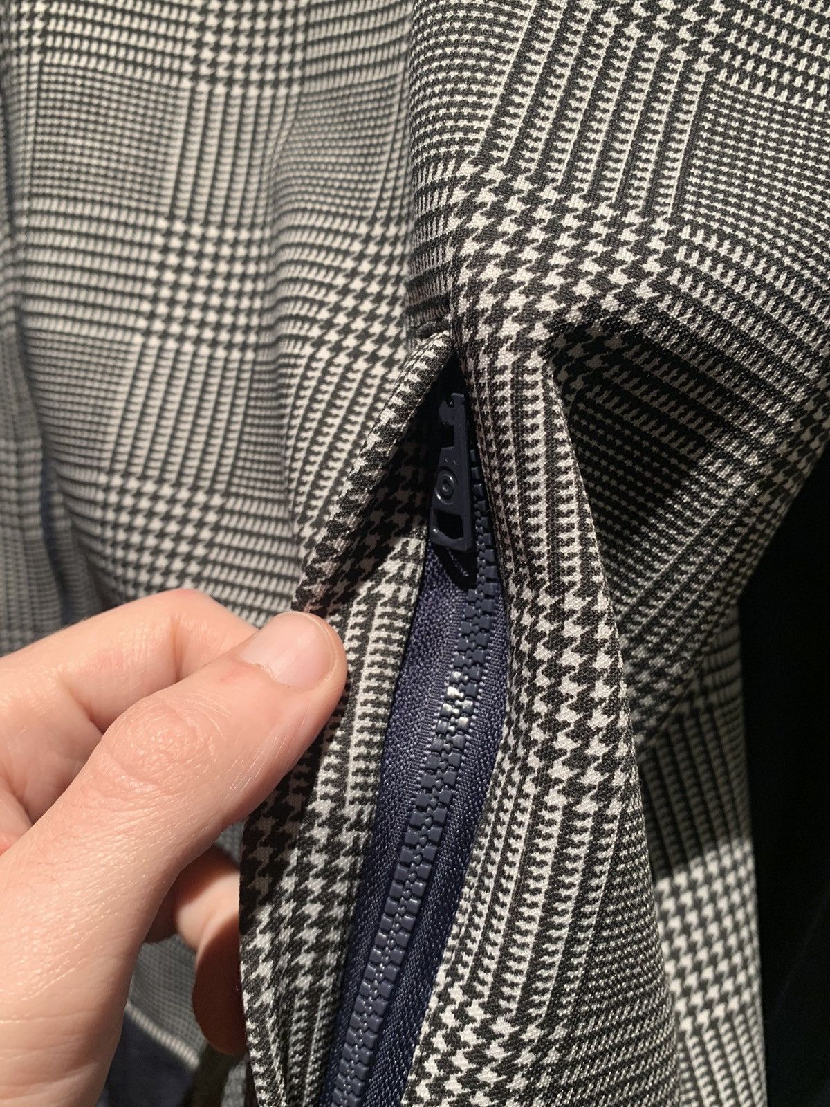 Ben Sherman *RARE* New Ben Sherman Houndstooth Plaid Zip Track Jacket Size US L / EU 52-54 / 3 - 4 Thumbnail