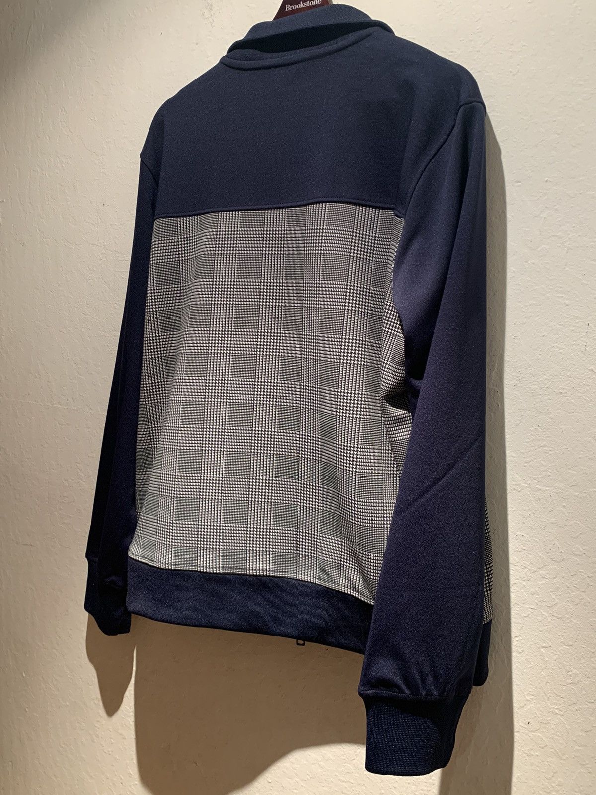 Ben Sherman *RARE* New Ben Sherman Houndstooth Plaid Zip Track Jacket Size US L / EU 52-54 / 3 - 2 Thumbnail