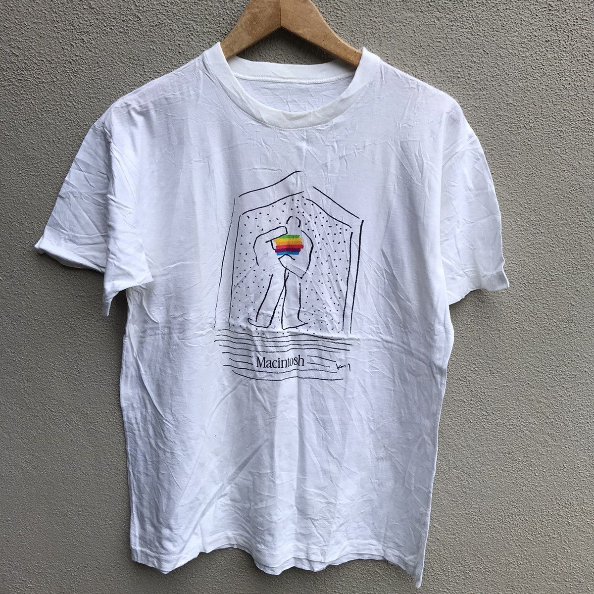 Apple Vintage APPLE macintosh tee steve jobs imac Size US M / EU 48-50 / 2 - 2 Thumbnail