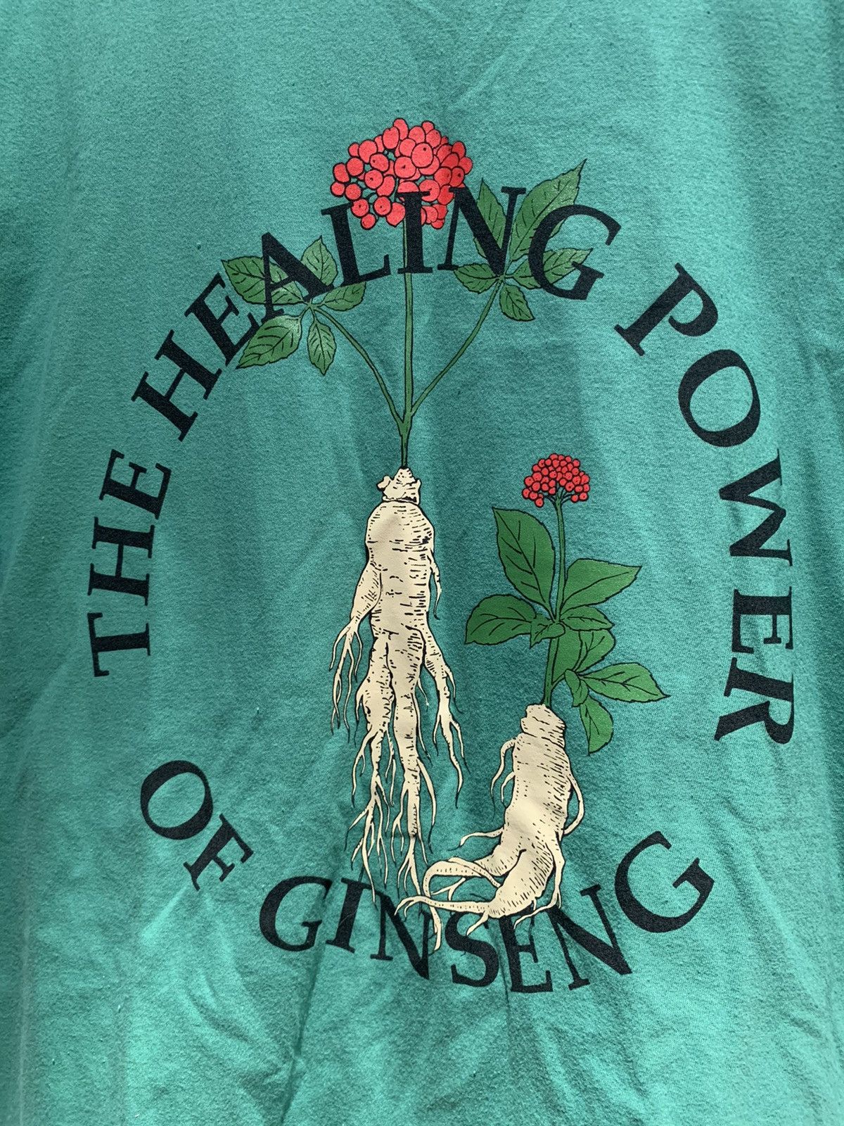 Altru *RARE* New Altru Healing Power Of Ginseng T-Shirt - M Size US M / EU 48-50 / 2 - 2 Thumbnail