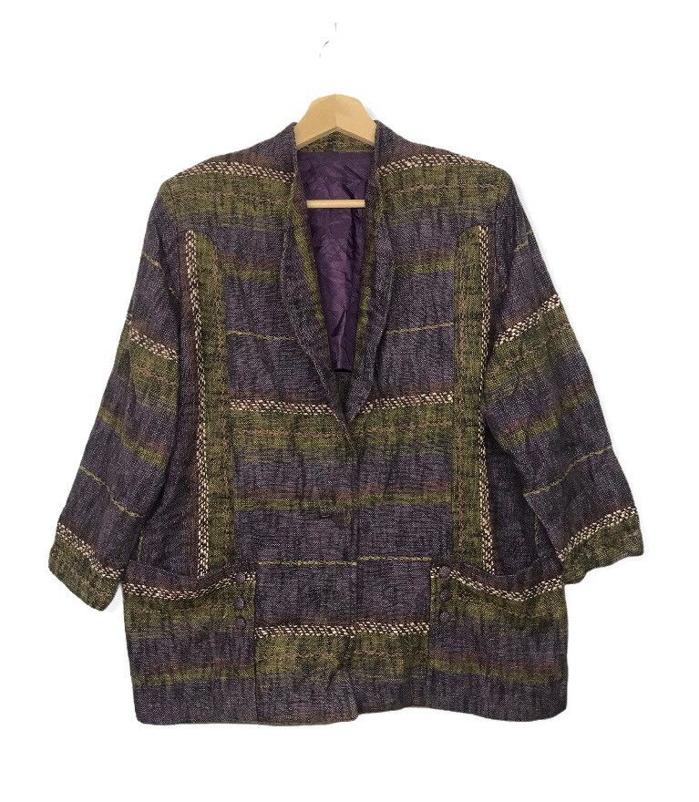 Vintage Sashiko Sticth Casual Coat
