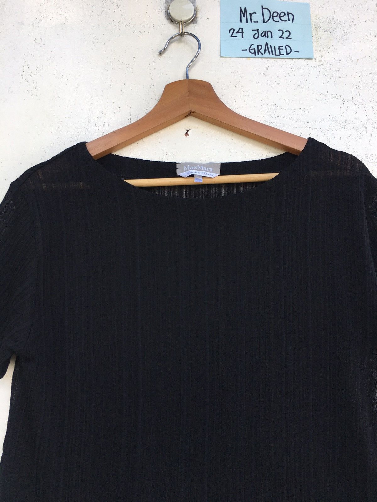 Max Mara Rare Max Mara Sheer Tops Size XS / US 0-2 / IT 36-38 - 6 Thumbnail