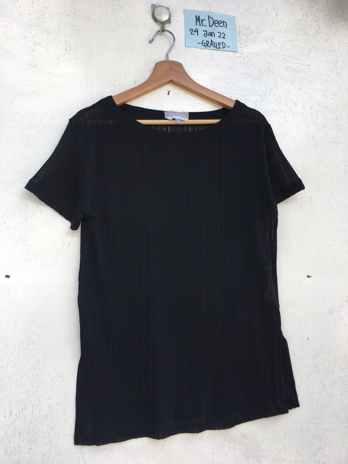 Max Mara Rare Max Mara Sheer Tops Size XS / US 0-2 / IT 36-38 - 3 Thumbnail