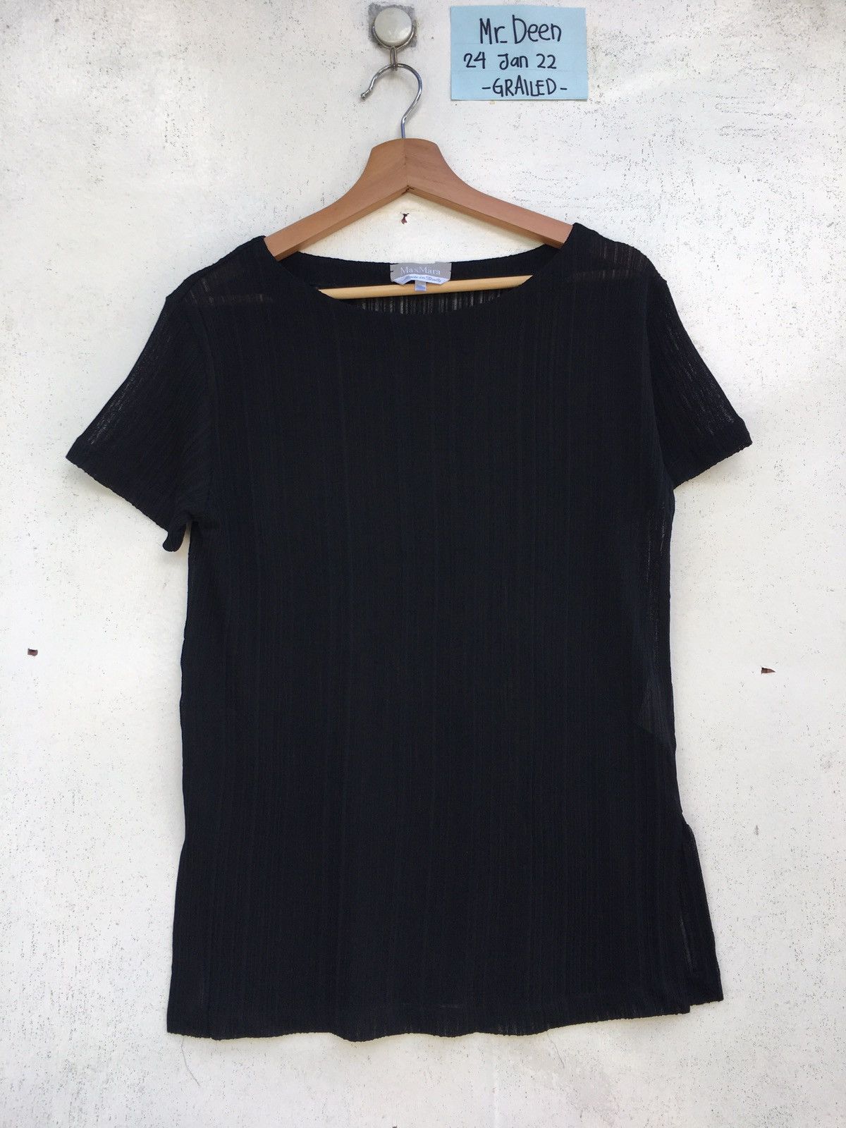 Max Mara Rare Max Mara Sheer Tops Size XS / US 0-2 / IT 36-38 - 2 Thumbnail