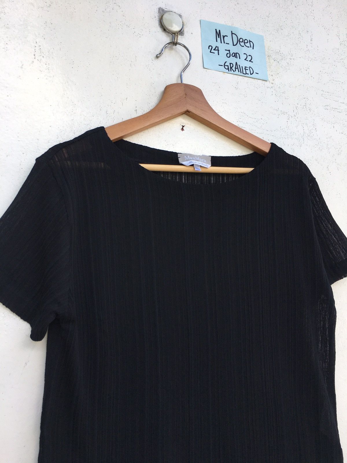 Max Mara Rare Max Mara Sheer Tops Size XS / US 0-2 / IT 36-38 - 7 Thumbnail