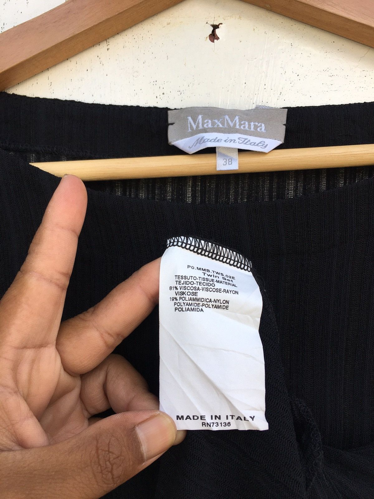 Max Mara Rare Max Mara Sheer Tops Size XS / US 0-2 / IT 36-38 - 9 Thumbnail