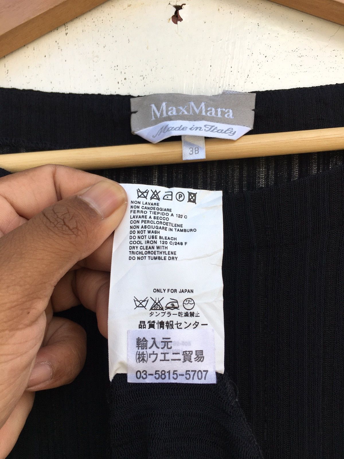 Max Mara Rare Max Mara Sheer Tops Size XS / US 0-2 / IT 36-38 - 10 Thumbnail