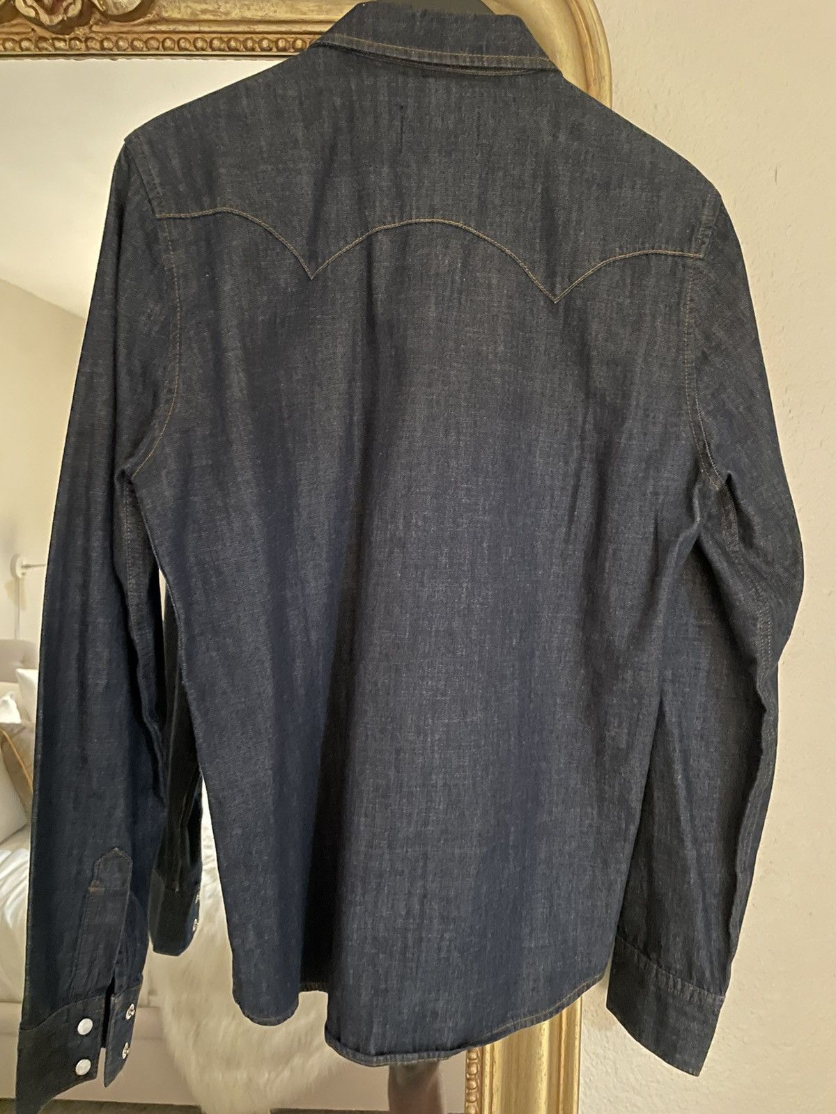 Sandro Sandro Paris Denim Shirt S Size US S / EU 44-46 / 1 - 4 Thumbnail