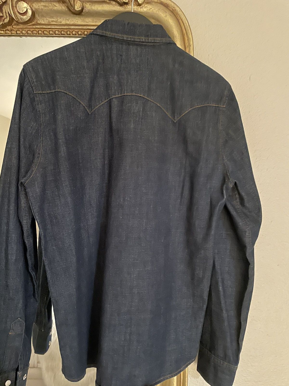 Sandro Sandro Paris Denim Shirt S Size US S / EU 44-46 / 1 - 5 Thumbnail