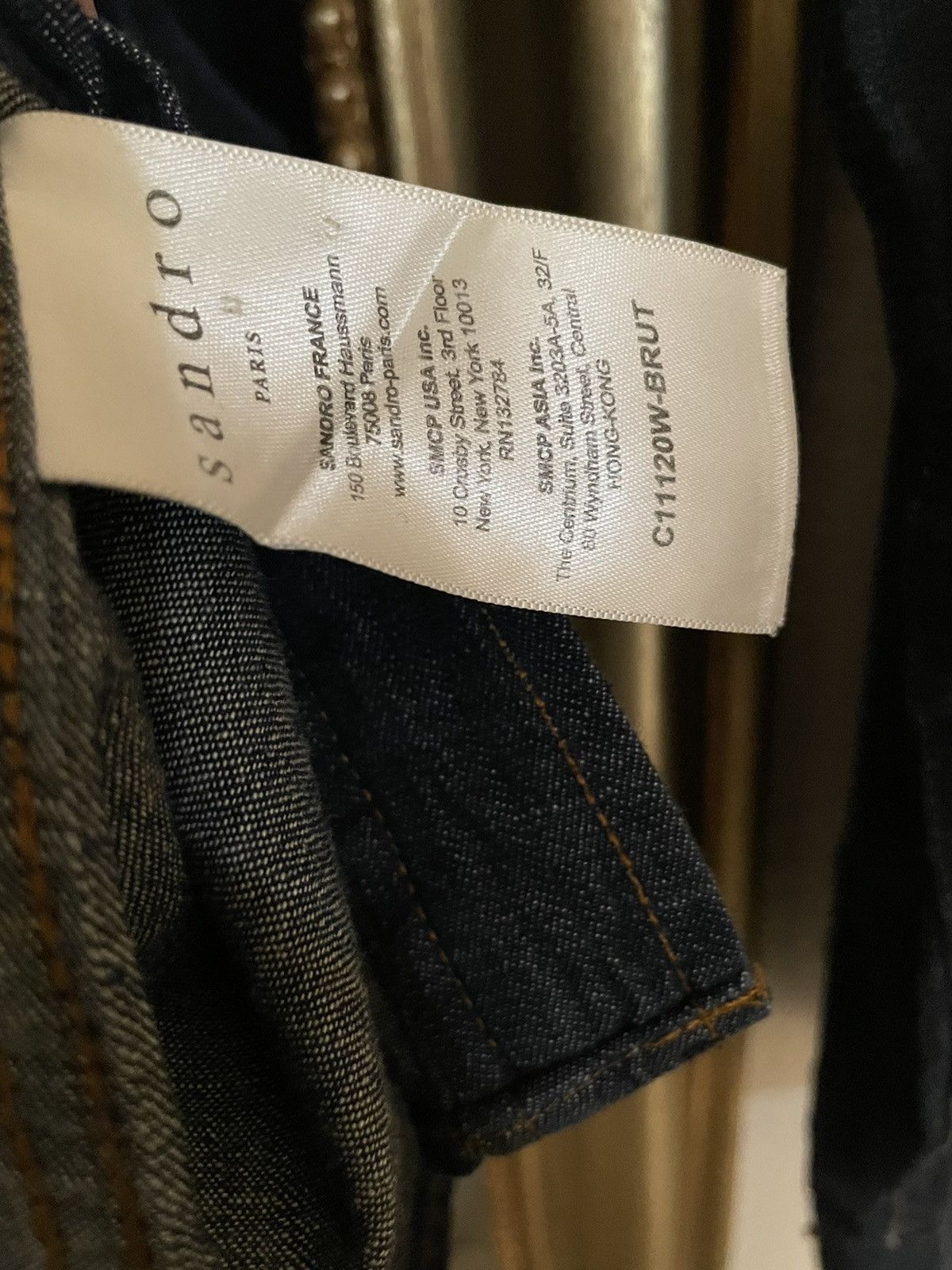 Sandro Sandro Paris Denim Shirt S Size US S / EU 44-46 / 1 - 7 Thumbnail