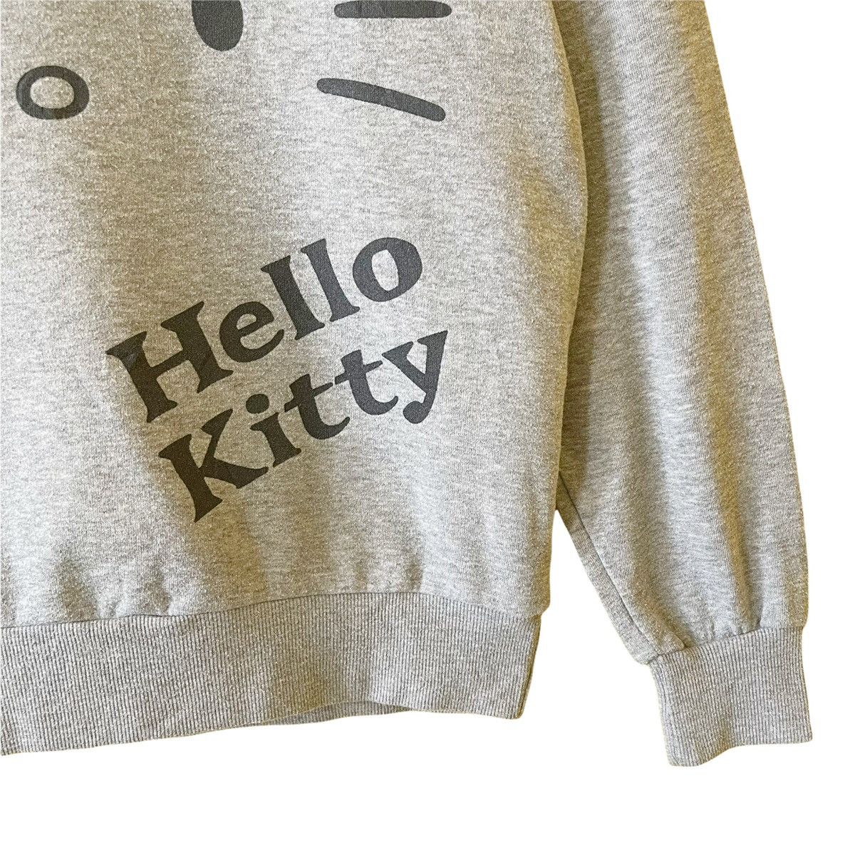 Anime × Cartoon Network × Japanese Brand Hello Kitty Printed Big Logo Crewneck Sweatshirt Size S Size US M / EU 48-50 / 2 - 6 Thumbnail