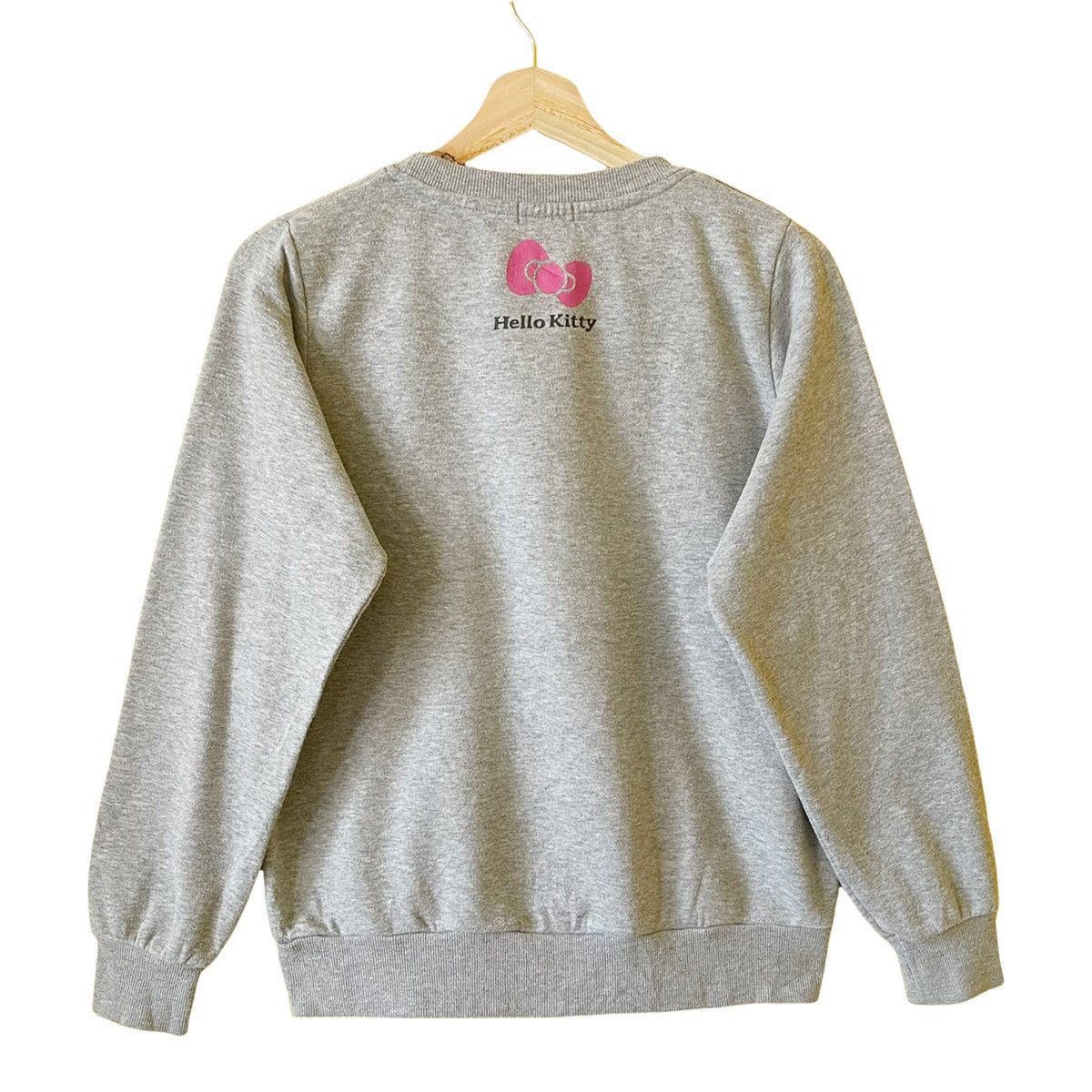 Anime × Cartoon Network × Japanese Brand Hello Kitty Printed Big Logo Crewneck Sweatshirt Size S Size US M / EU 48-50 / 2 - 7 Thumbnail