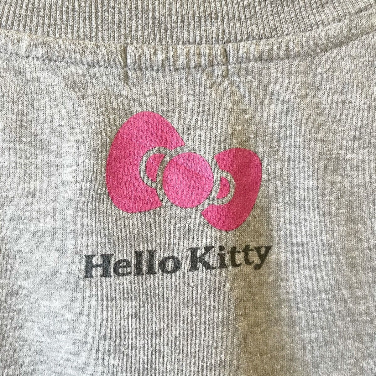 Anime × Cartoon Network × Japanese Brand Hello Kitty Printed Big Logo Crewneck Sweatshirt Size S Size US M / EU 48-50 / 2 - 8 Thumbnail