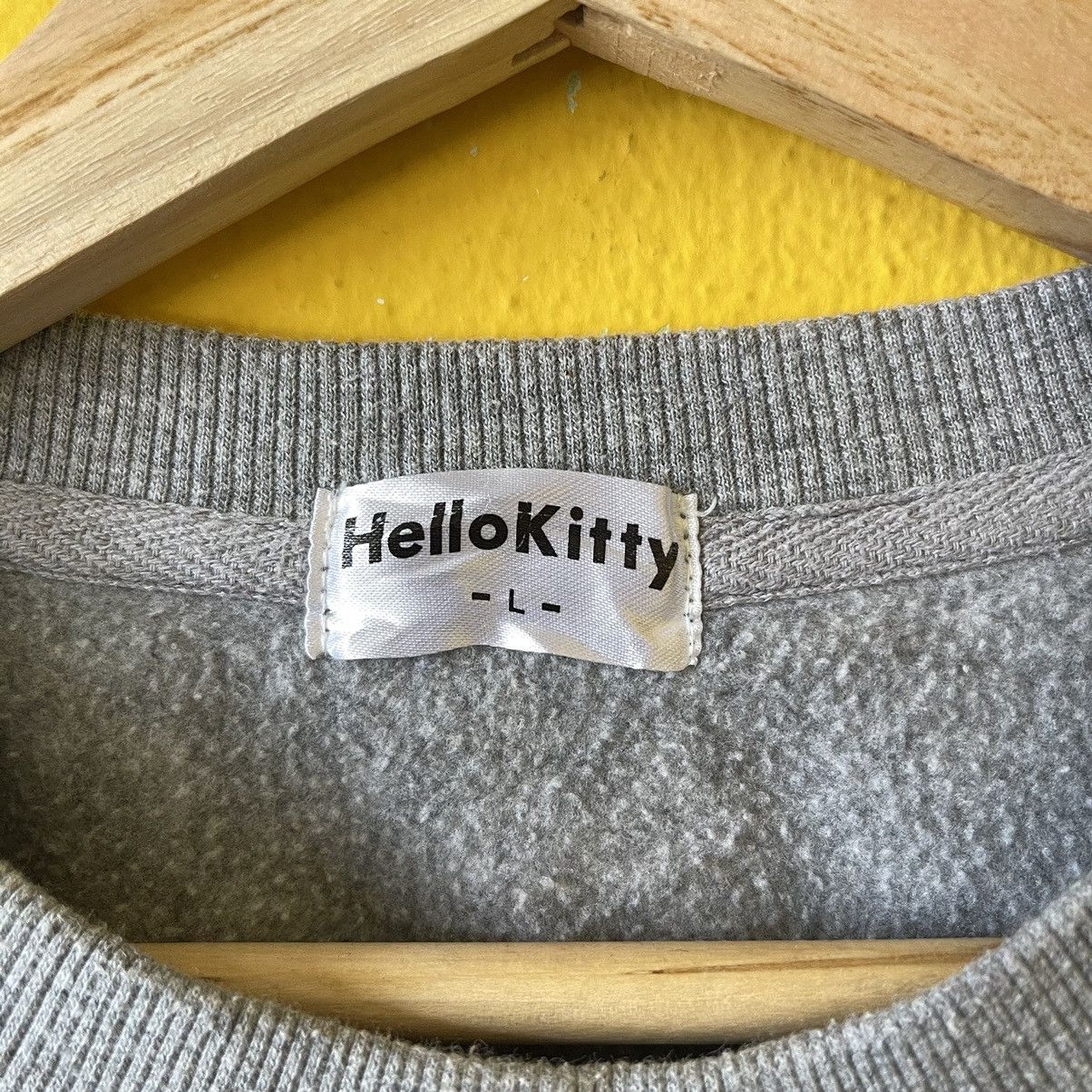 Anime × Cartoon Network × Japanese Brand Hello Kitty Printed Big Logo Crewneck Sweatshirt Size S Size US M / EU 48-50 / 2 - 9 Thumbnail