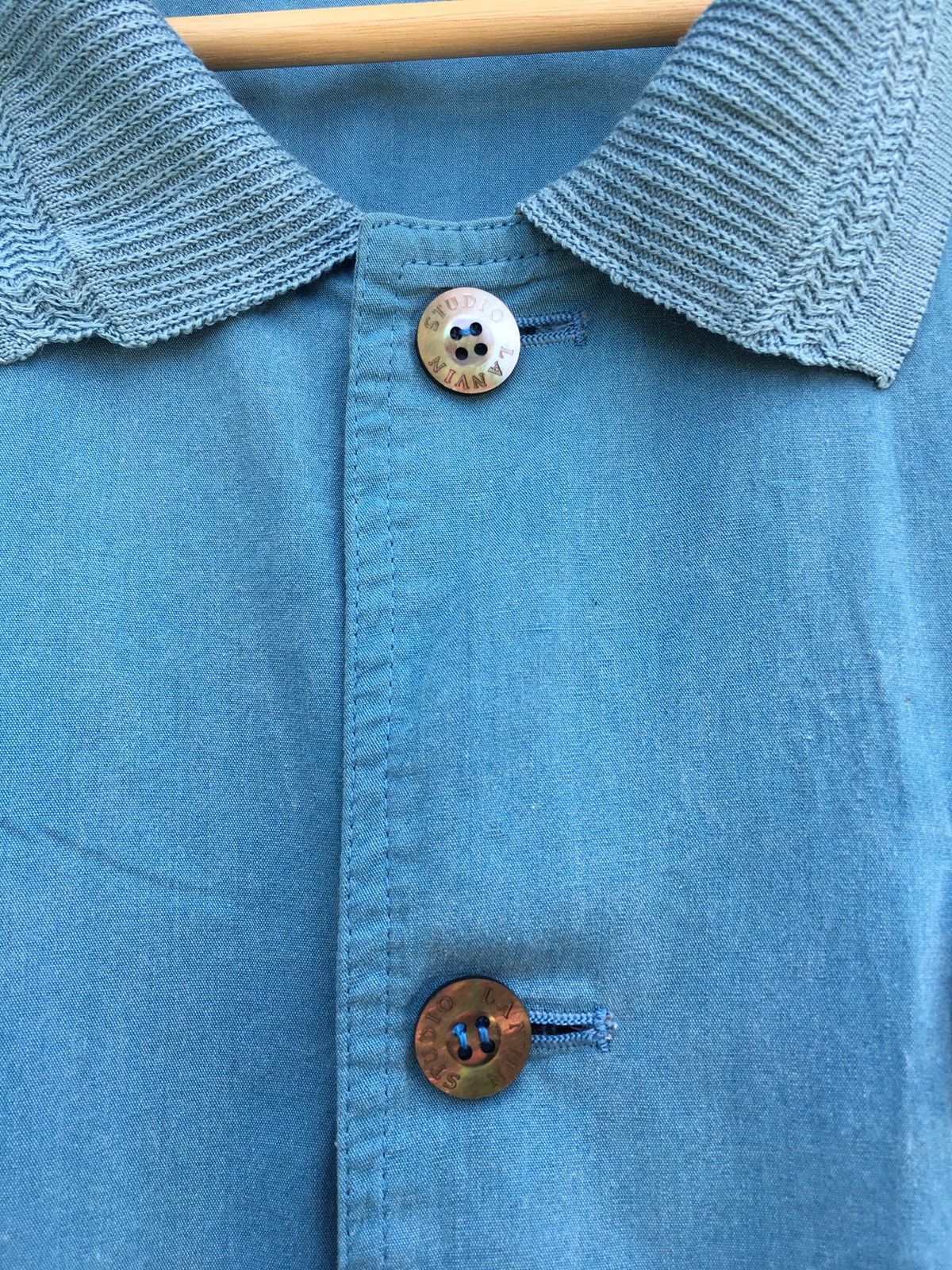 Lanvin Rare Vintage 90s Lanvin Buttons Light Jacket Size US L / EU 52-54 / 3 - 9 Thumbnail