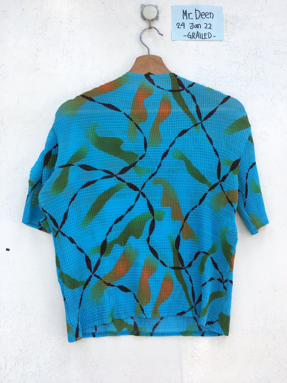 Bruno Piattelli Vintage Bruno Piattelli Roma Pleated Floral Shirt Size US M / EU 48-50 / 2 - 10 Thumbnail