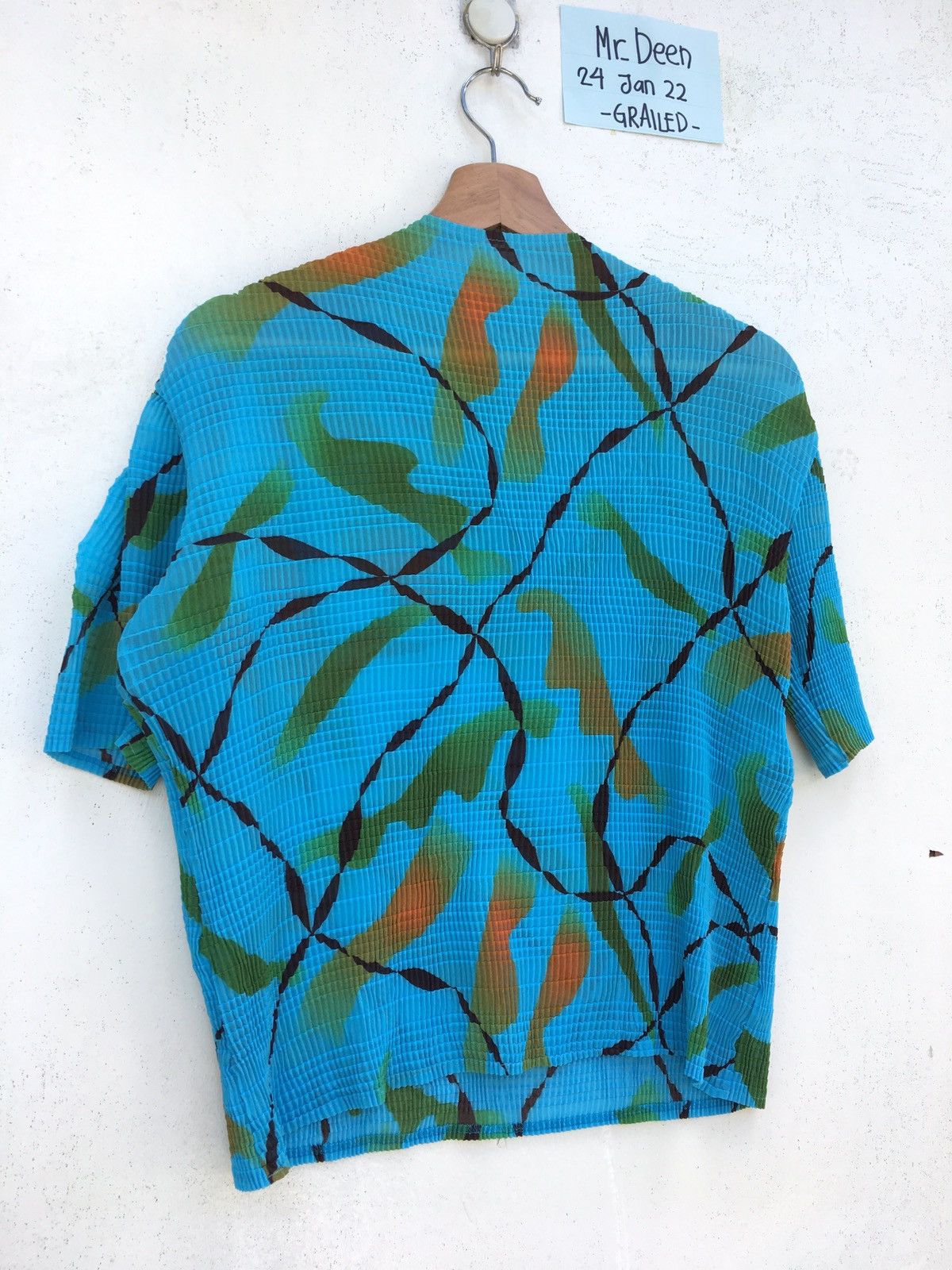 Bruno Piattelli Vintage Bruno Piattelli Roma Pleated Floral Shirt Size US M / EU 48-50 / 2 - 11 Thumbnail