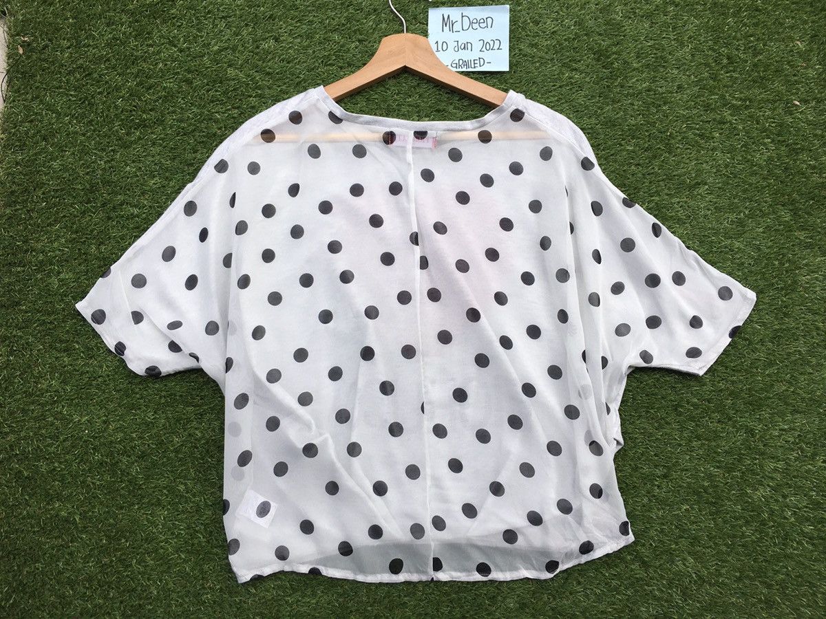 Fiorucci Vintage Fiorucci Semi Sheer Shirt Size M / US 6-8 / IT 42-44 - 9 Thumbnail