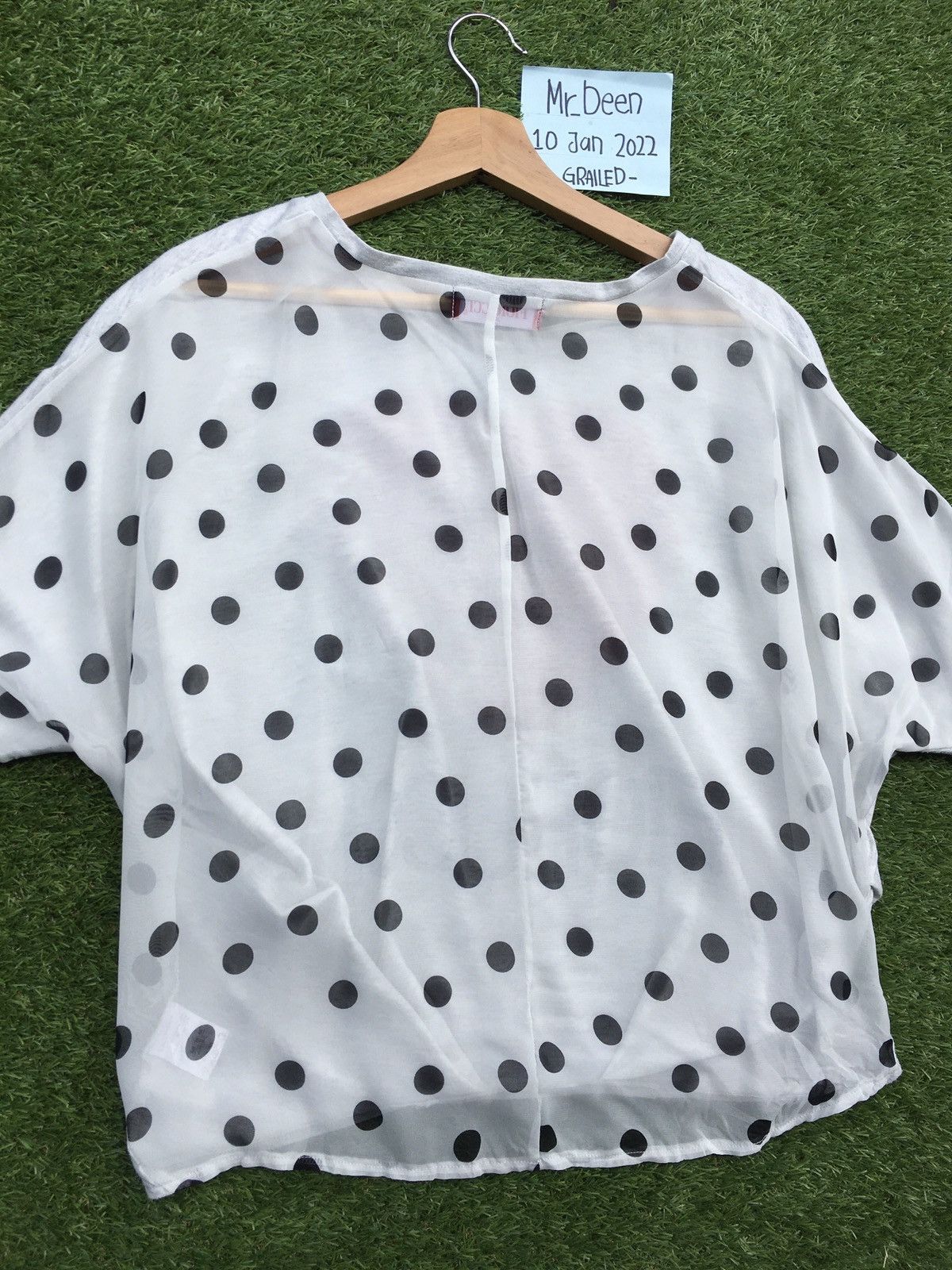 Fiorucci Vintage Fiorucci Semi Sheer Shirt Size M / US 6-8 / IT 42-44 - 11 Thumbnail