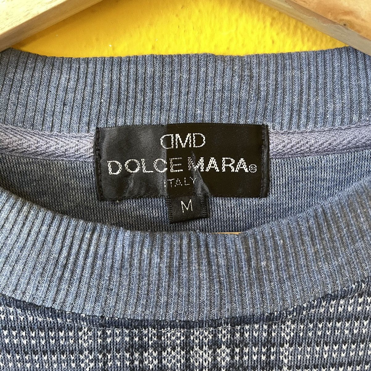 Japanese Brand Dolce Mara Embroidered Small Logo Pullover Sweatshirt Size M Size US M / EU 48-50 / 2 - 9 Thumbnail