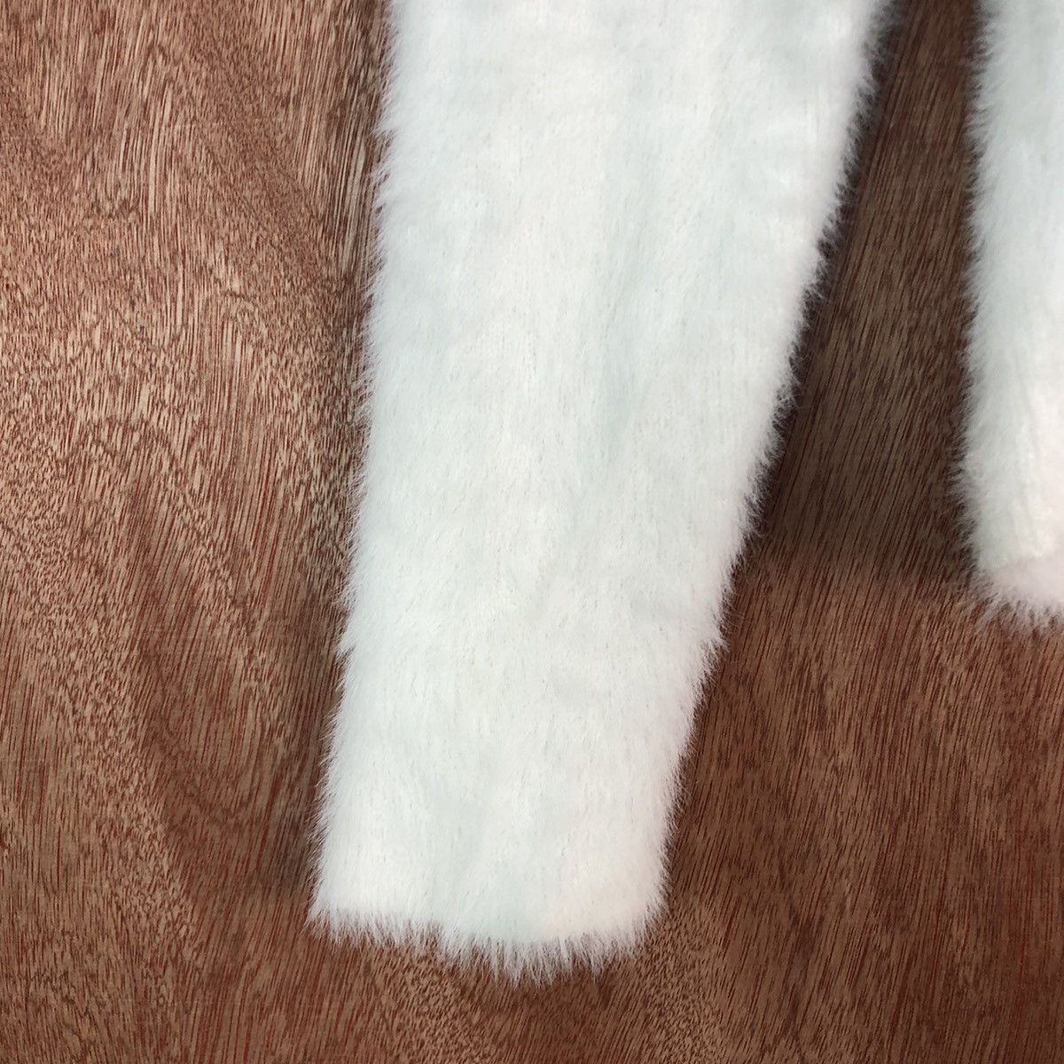 Homespun Knitwear × Japanese Brand Japanese brand White Mohair Shag Shaggy knitwear #c434 Size US S / EU 44-46 / 1 - 6 Thumbnail
