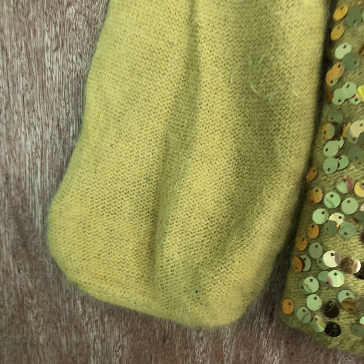 Japanese Brand Japan Mustard Knitwear cardigan art labuci #c414 Size US S / EU 44-46 / 1 - 5 Thumbnail