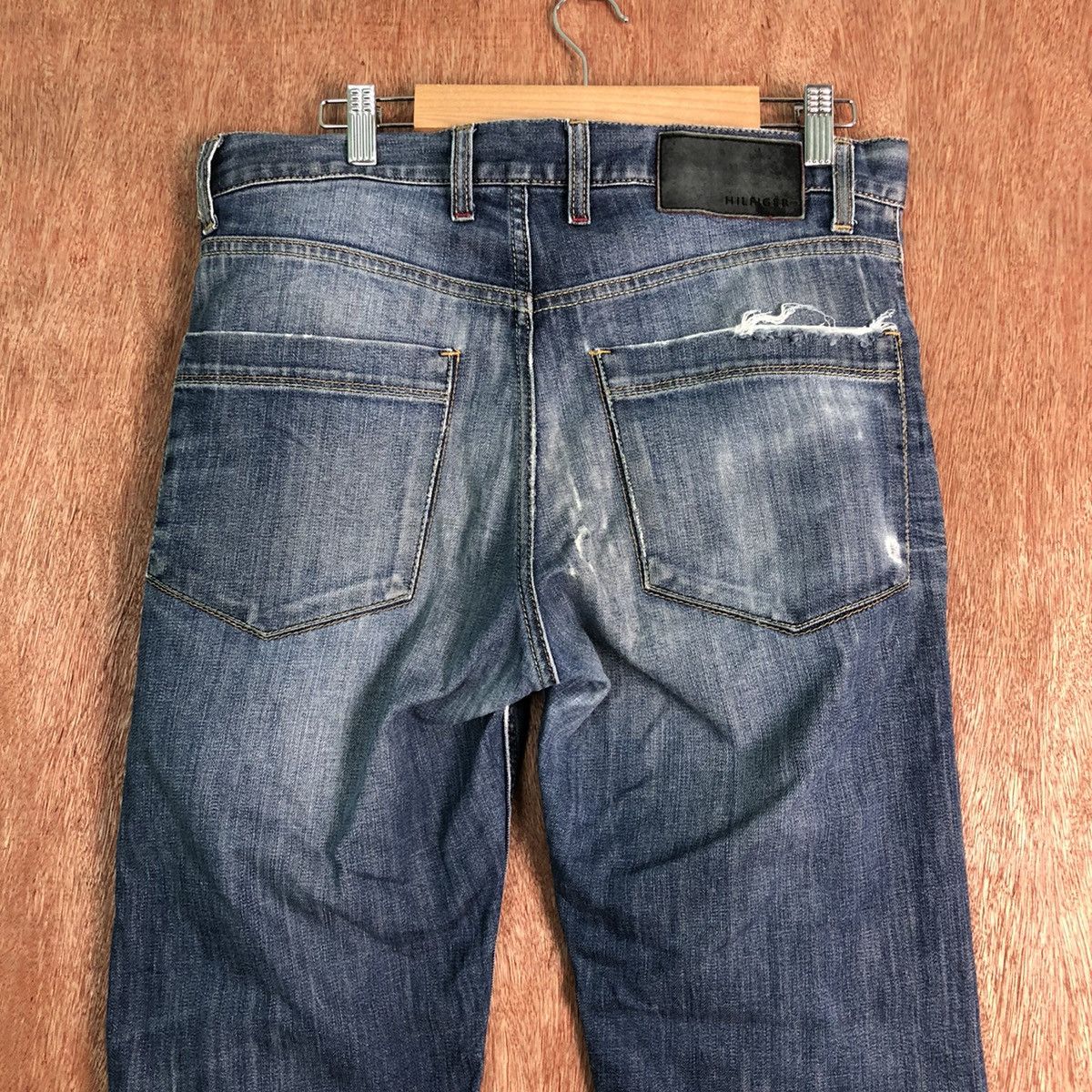 Tommy Hilfiger DLL Tommy Hilfiger slim fit Blue Denim Jeans Pants #c149 Size US 32 / EU 48 - 7 Thumbnail