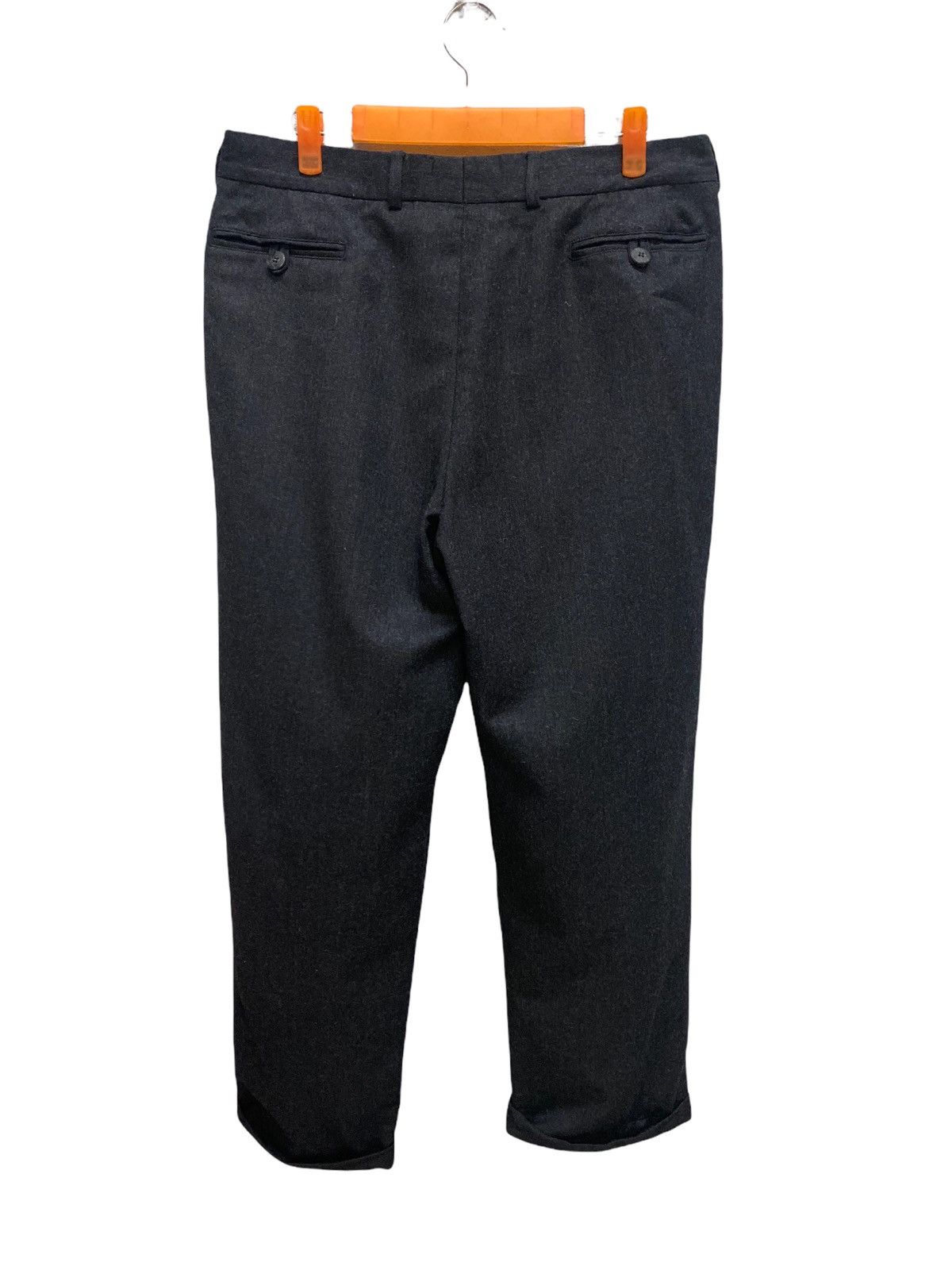 Emporio Armani Emporio Armani slack wool pant vintage made in Italy Size US 34 / EU 50 - 4 Thumbnail