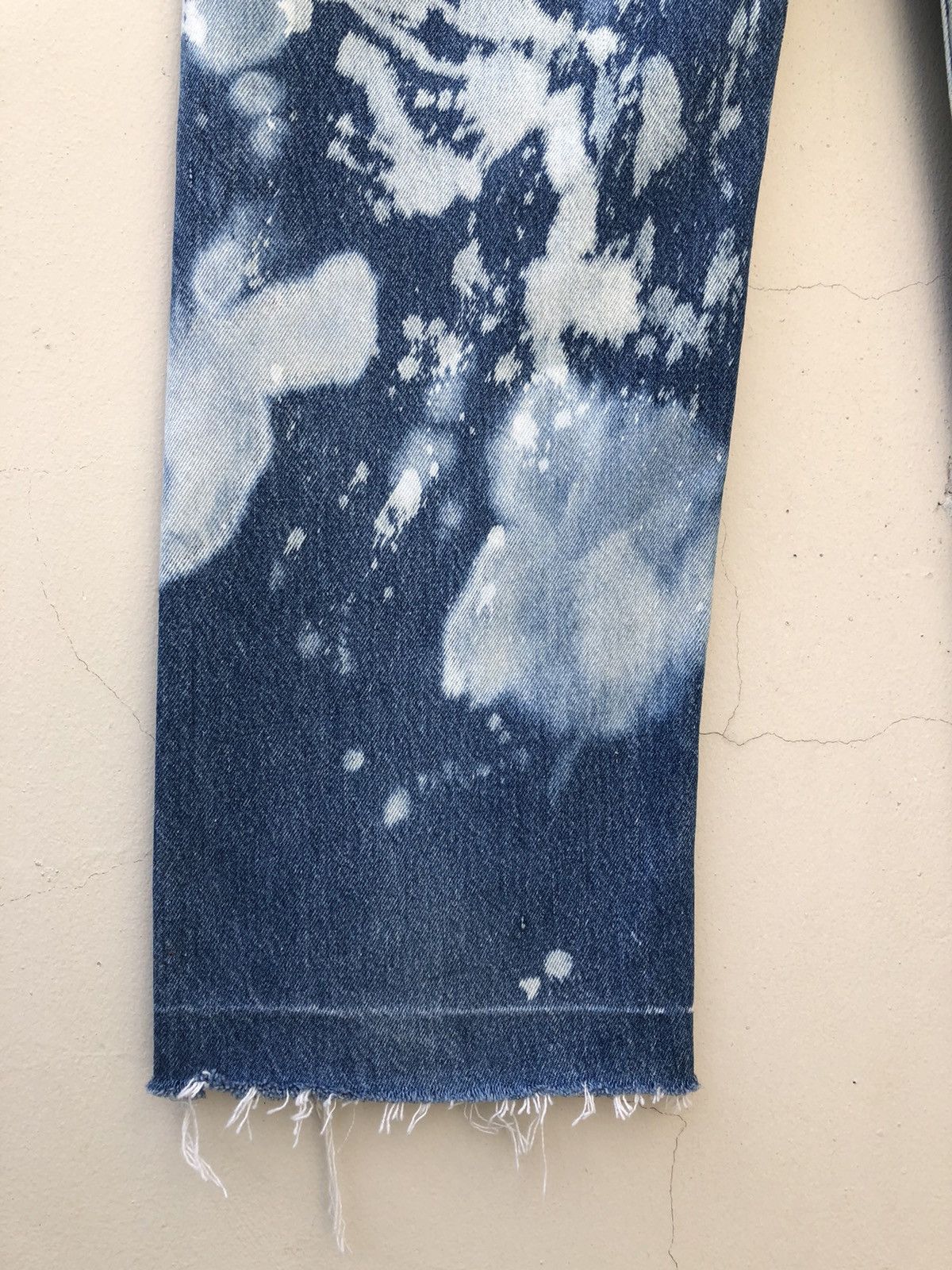 Levi's Vintage Late 80s Levi’s 501 Jeans Bleached Denim Size US 34 / EU 50 - 6 Thumbnail