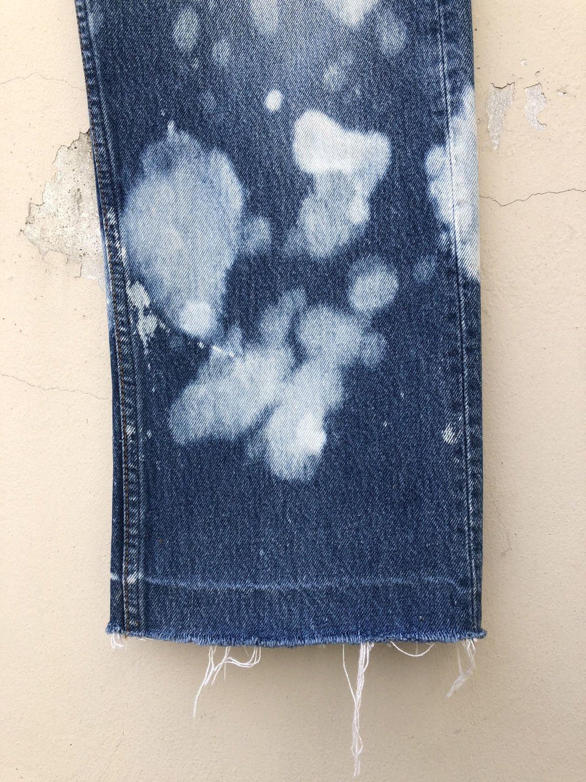 Levi's Vintage Late 80s Levi’s 501 Jeans Bleached Denim Size US 34 / EU 50 - 17 Thumbnail