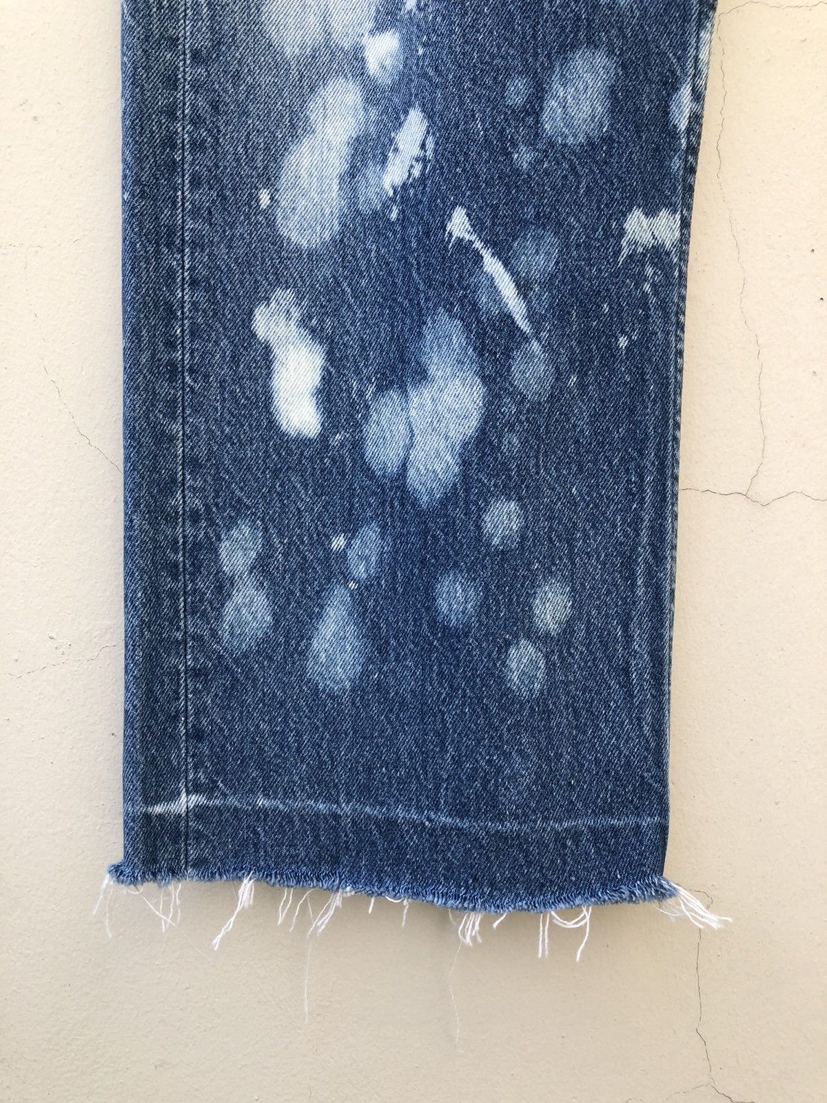 Levi's Vintage Late 80s Levi’s 501 Jeans Bleached Denim Size US 34 / EU 50 - 14 Thumbnail