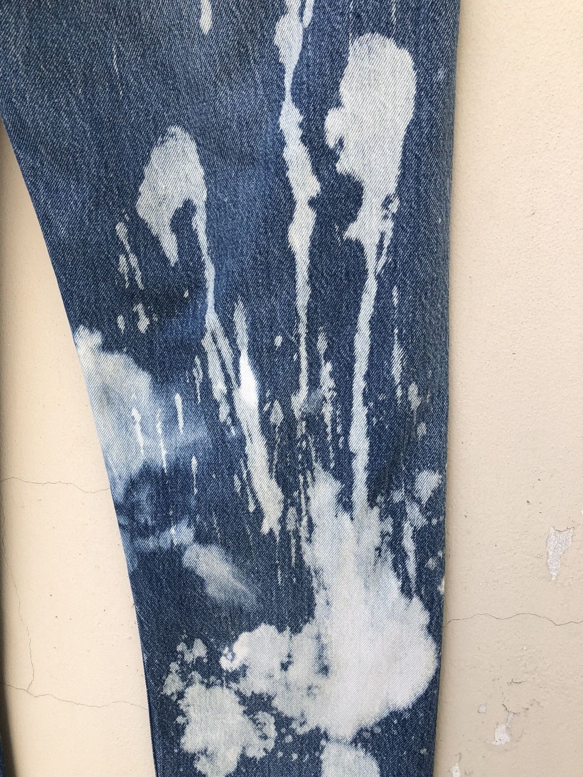Levi's Vintage Late 80s Levi’s 501 Jeans Bleached Denim Size US 34 / EU 50 - 9 Thumbnail
