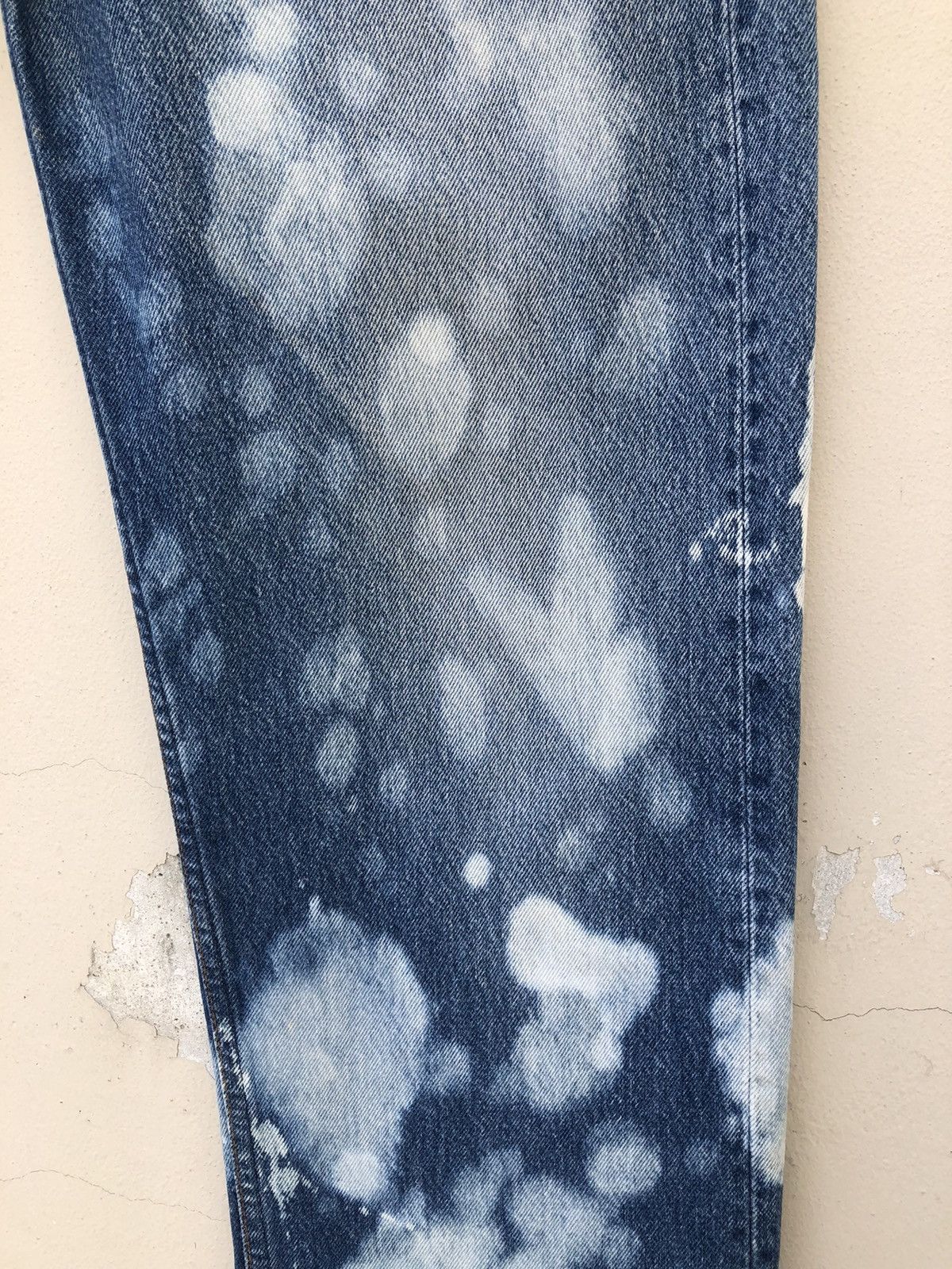 Levi's Vintage Late 80s Levi’s 501 Jeans Bleached Denim Size US 34 / EU 50 - 16 Thumbnail