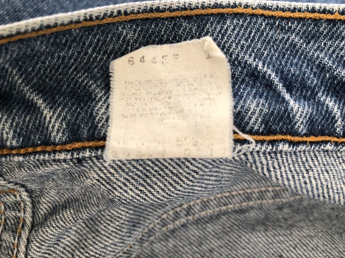 Levi's Vintage 80s Levi’s 517 Asymmetrical Leg Jeans Cropped Denim Size US 33 - 22 Thumbnail