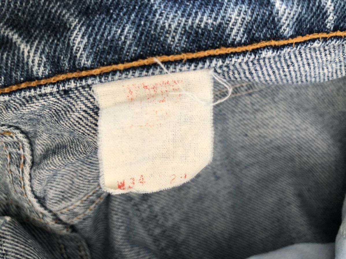 Levi's Vintage 80s Levi’s 517 Asymmetrical Leg Jeans Cropped Denim Size US 33 - 21 Thumbnail