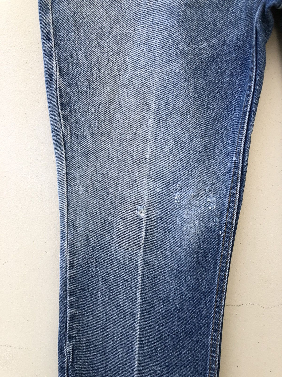 Levi's Vintage 80s Levi’s 517 Asymmetrical Leg Jeans Cropped Denim Size US 33 - 7 Thumbnail